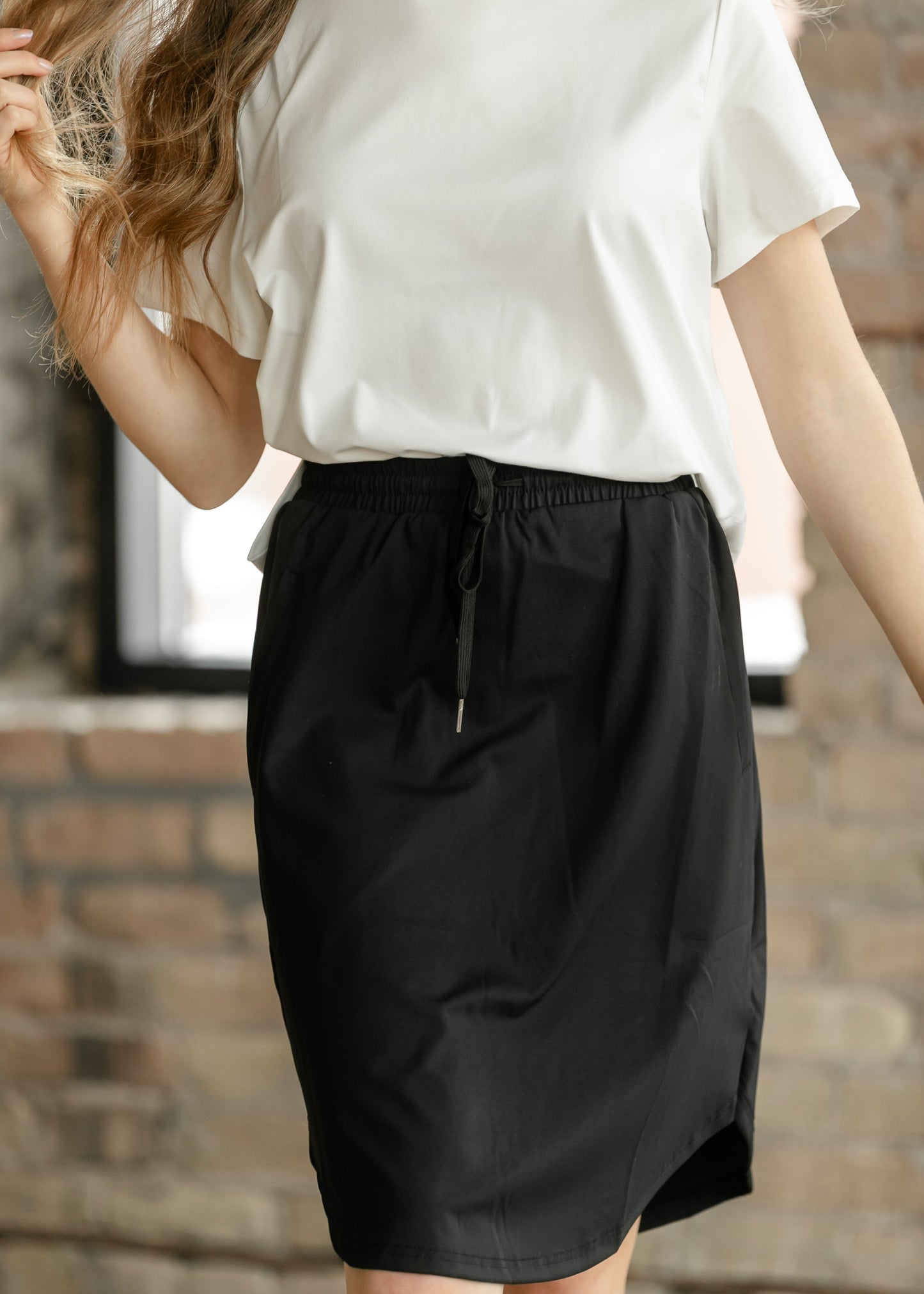 Kenedi Black Athletic Sport Skirt IC Skirts