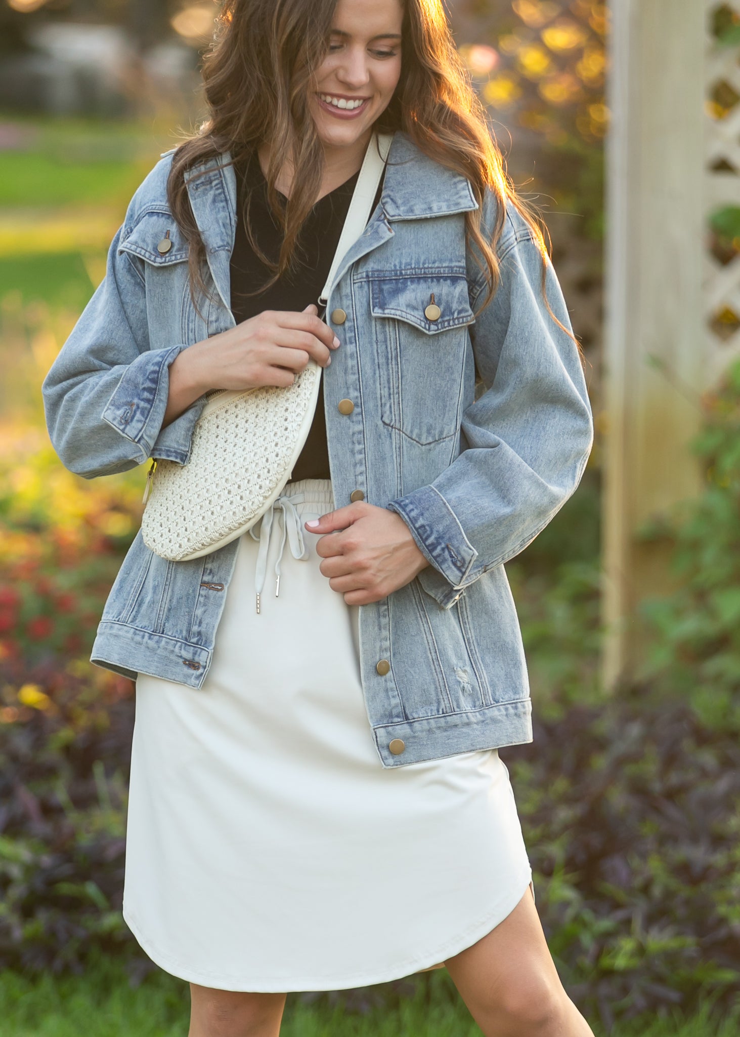 Kenedi Bone White Sport Skirt IC Skirts