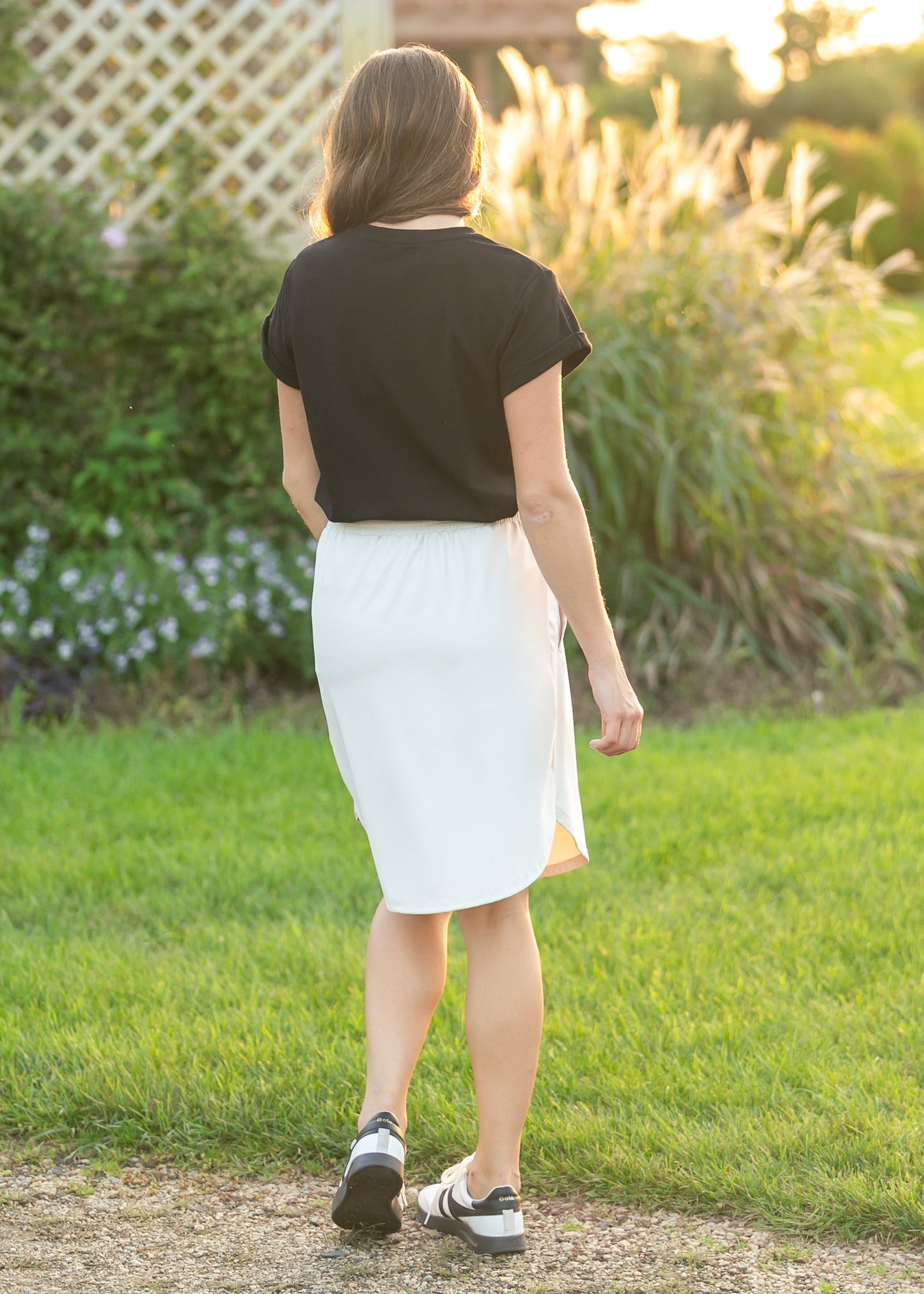 Kenedi Bone White Sport Skirt IC Skirts
