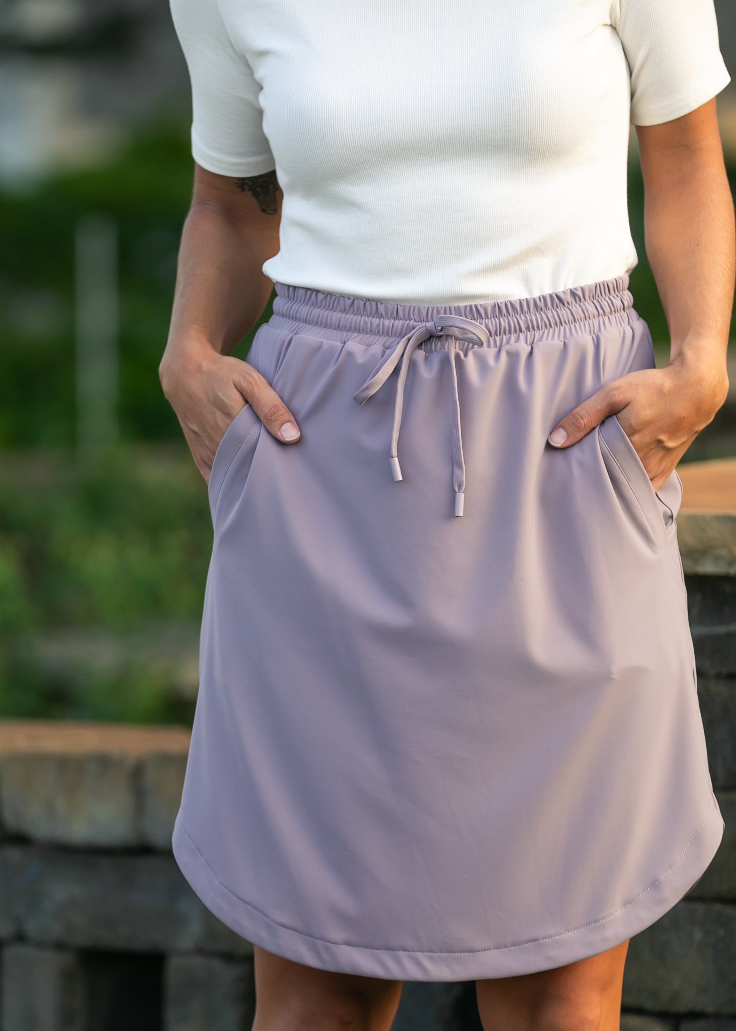 Kenedi Lilac Athletic Sport Skirt IC Skirts