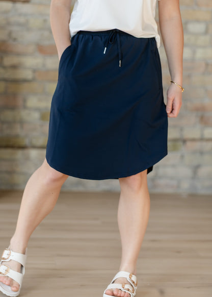 Kenedi Navy Athletic Sport Skirt IC Skirts