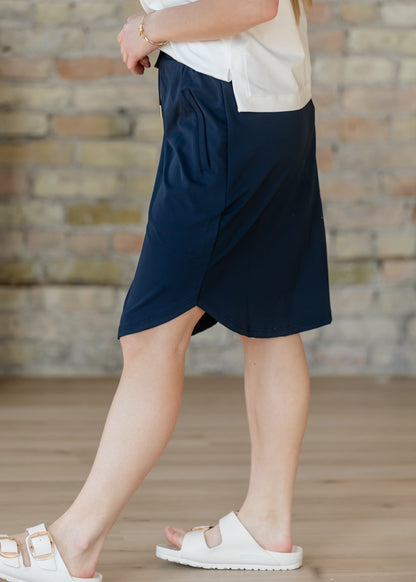 Kenedi Navy Athletic Sport Skirt IC Skirts