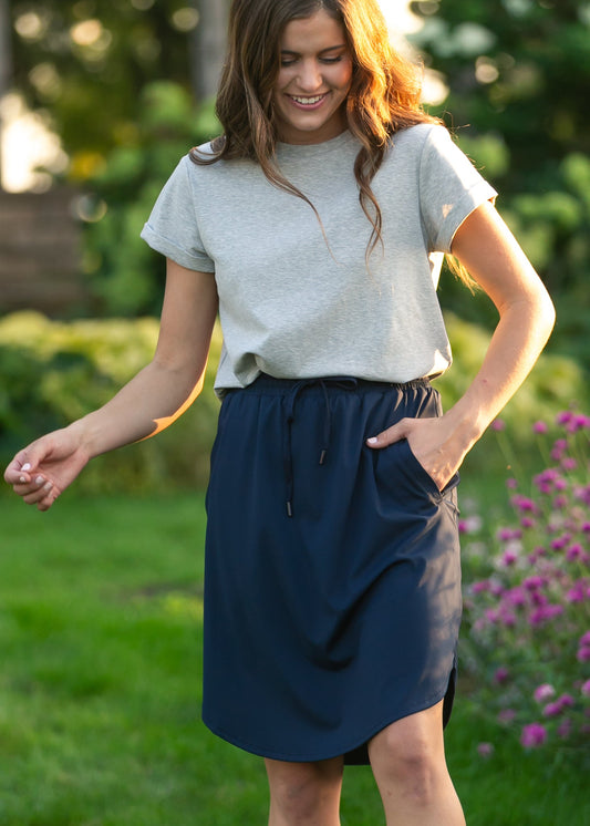Kenedi Navy Sport Skirt IC Skirts