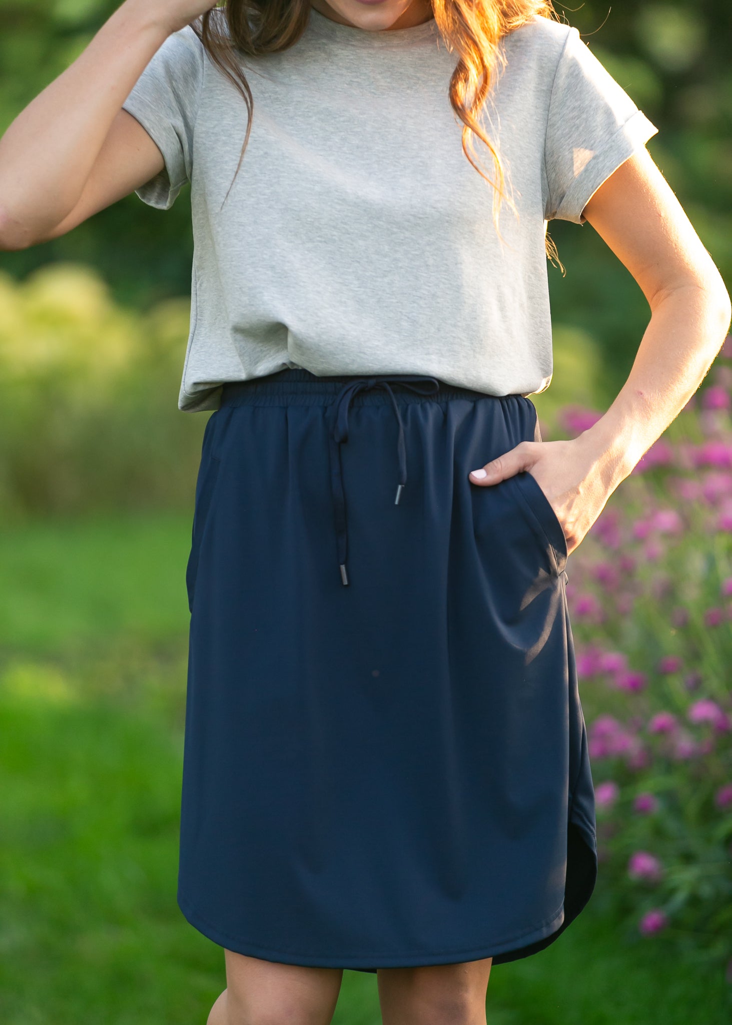 Kenedi Navy Sport Skirt IC Skirts