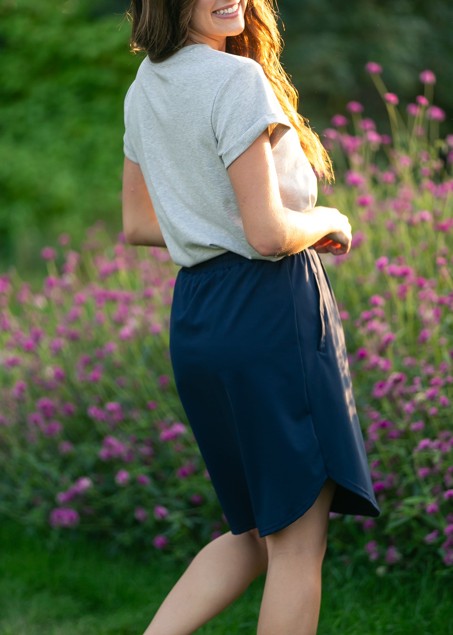 Kenedi Navy Sport Skirt IC Skirts