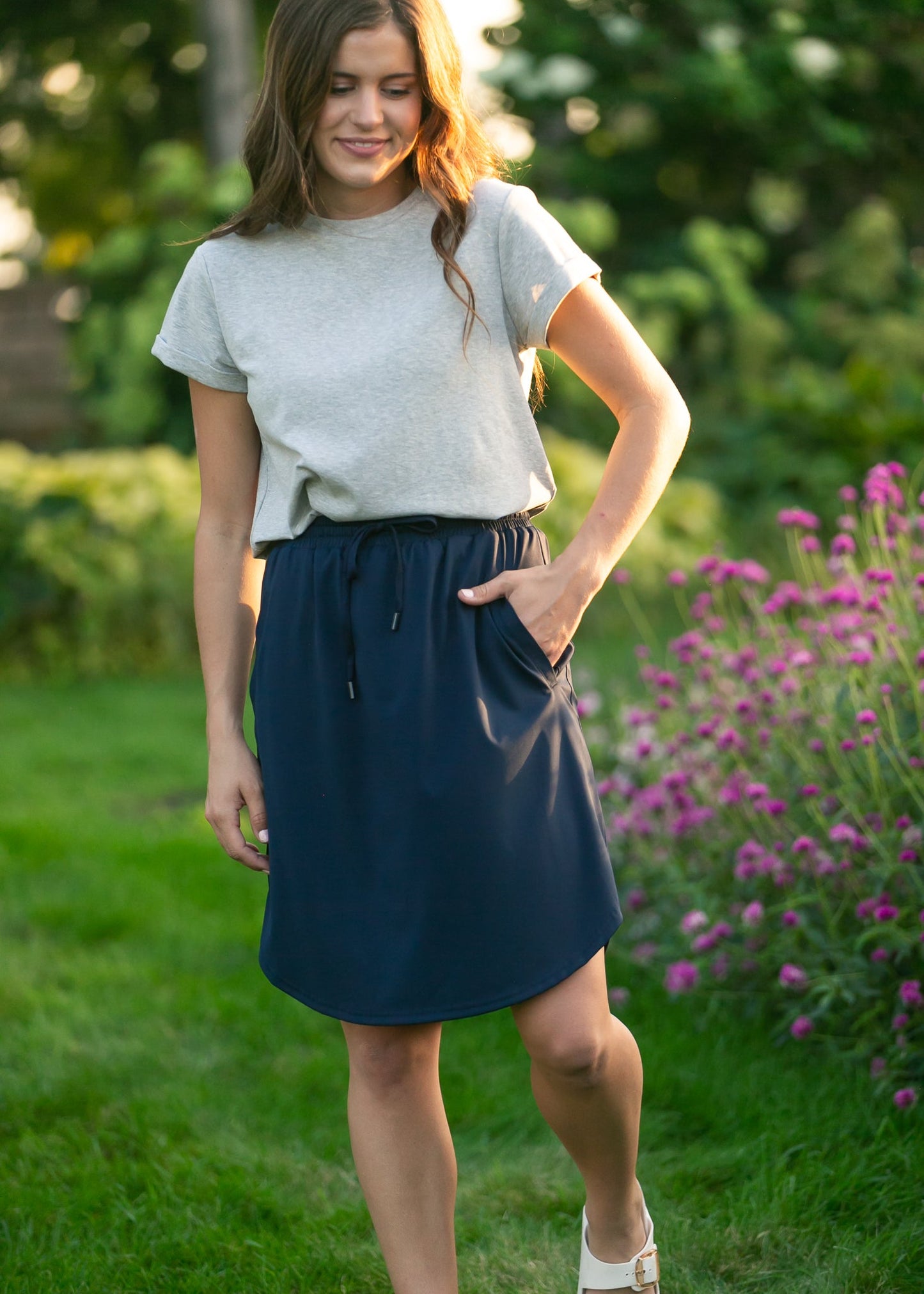 Kenedi Navy Sport Skirt IC Skirts
