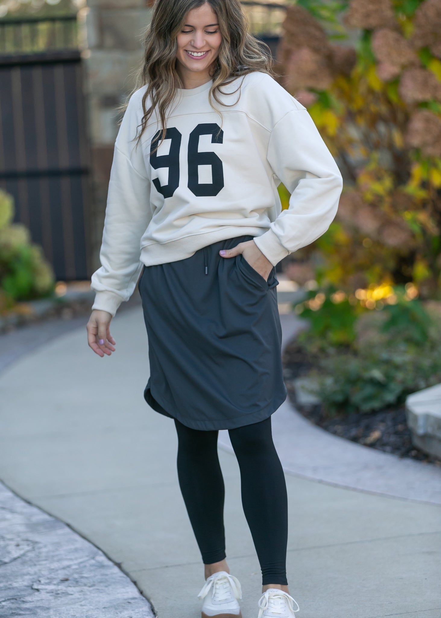 Kenedi Sport Athletic Midi Skirt IC Skirts