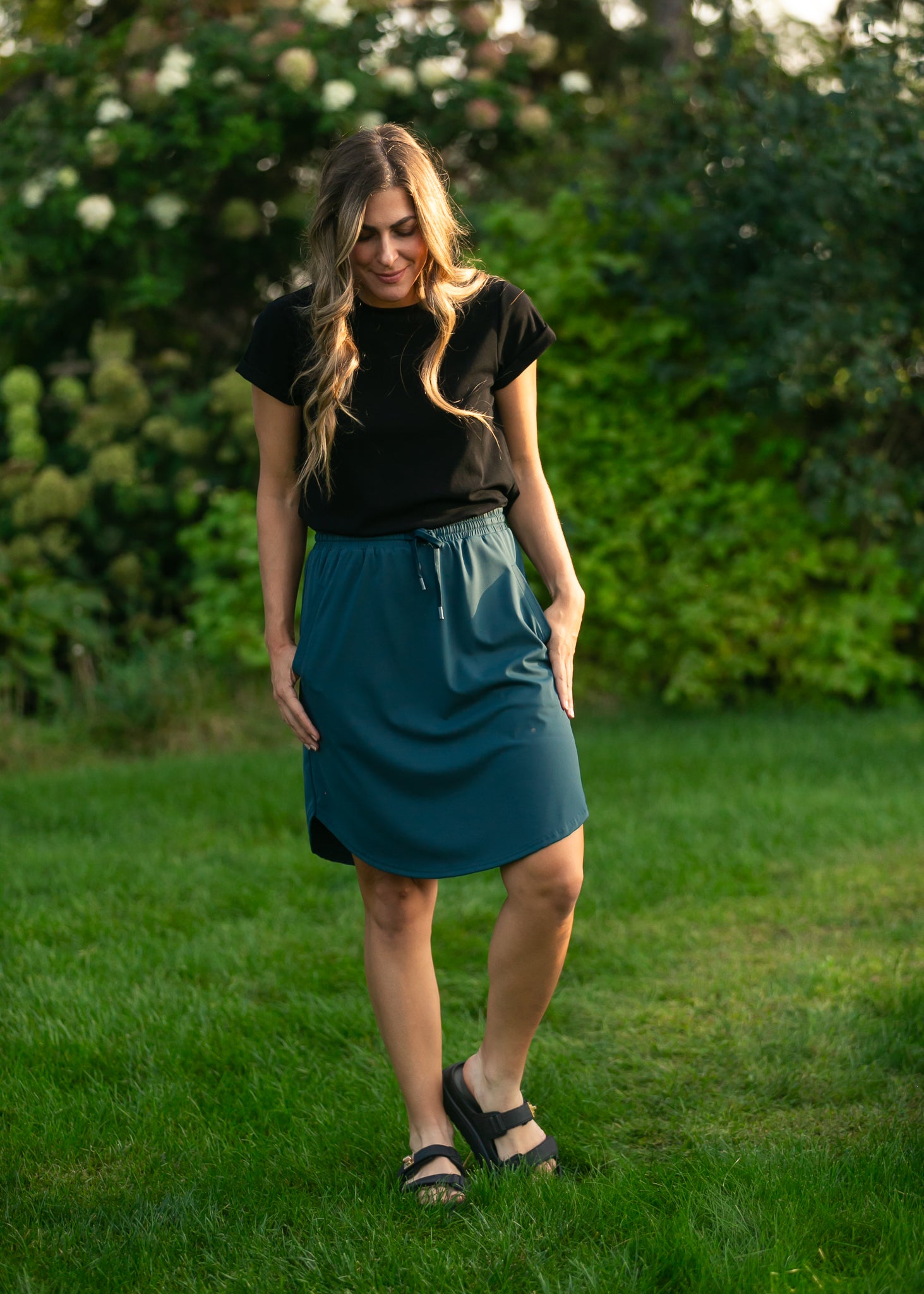 Kenedi Teal Sport Skirt IC Skirts