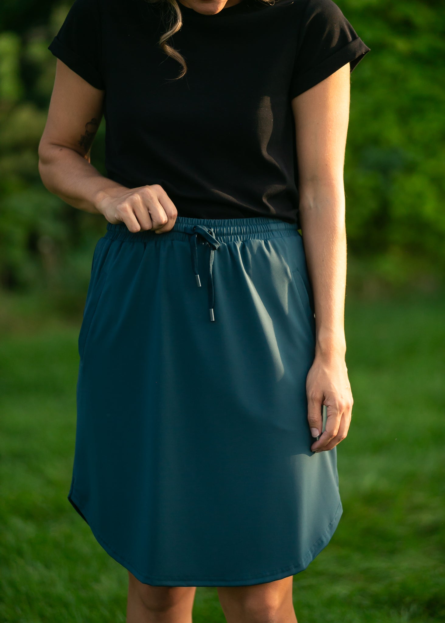 Kenedi Teal Sport Skirt IC Skirts