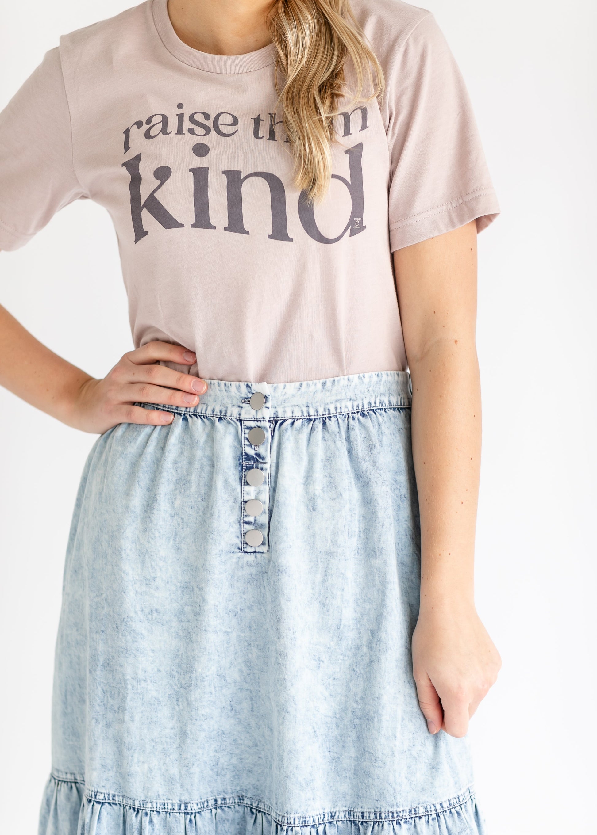 Khloe Chambray Maxi Skirt IC Skirts