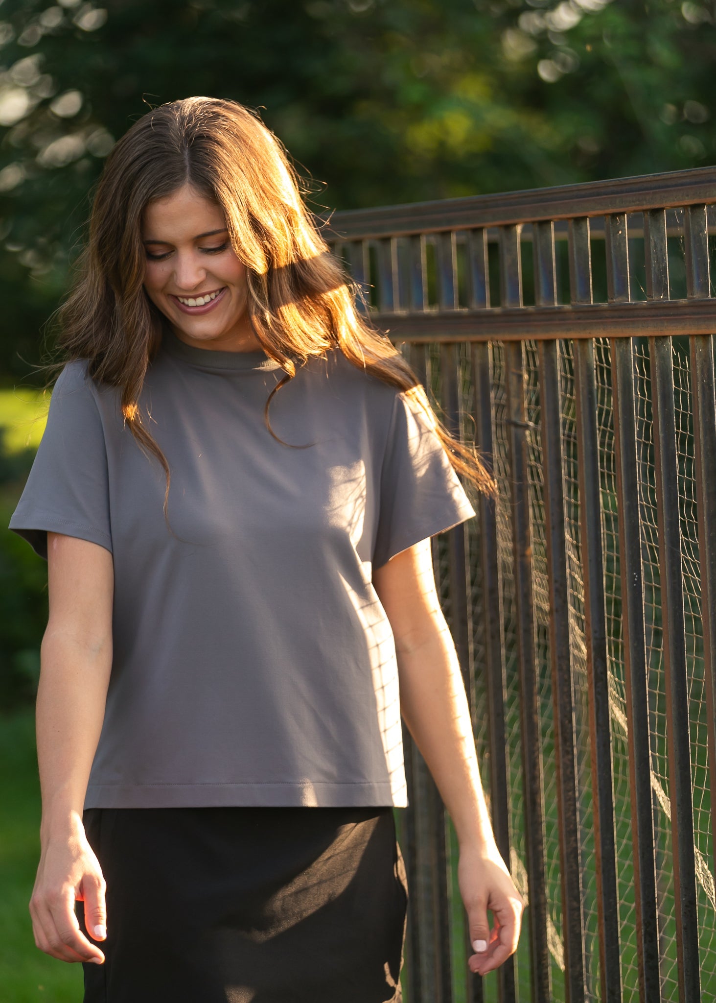 Kia Athletic Short Sleeve T-Shirt IC Tops Dusty Mauve