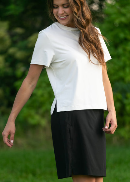 Kia White Athletic Short Sleeve T-Shirt IC Tops