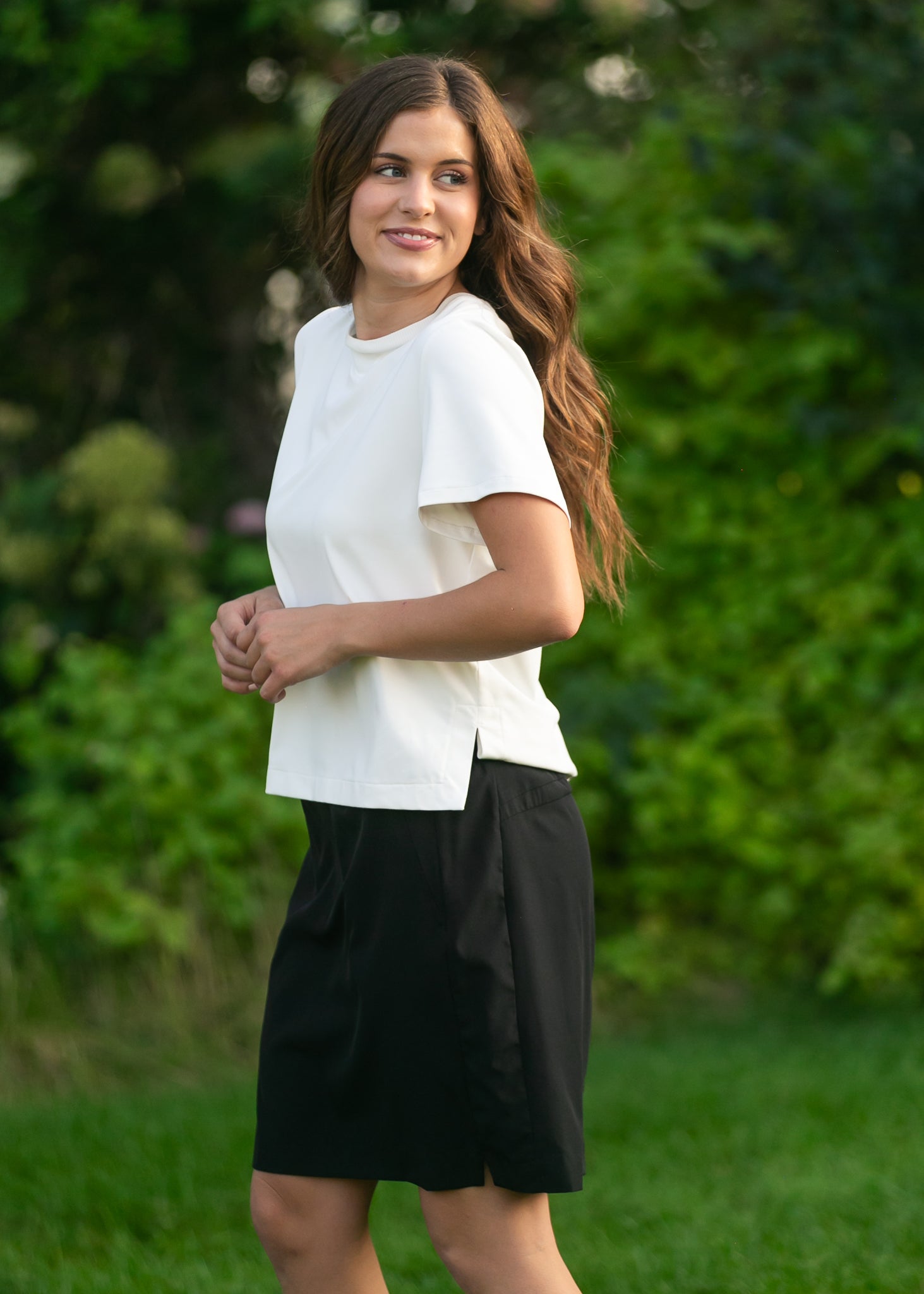 Kia White Athletic Short Sleeve T-Shirt IC Tops