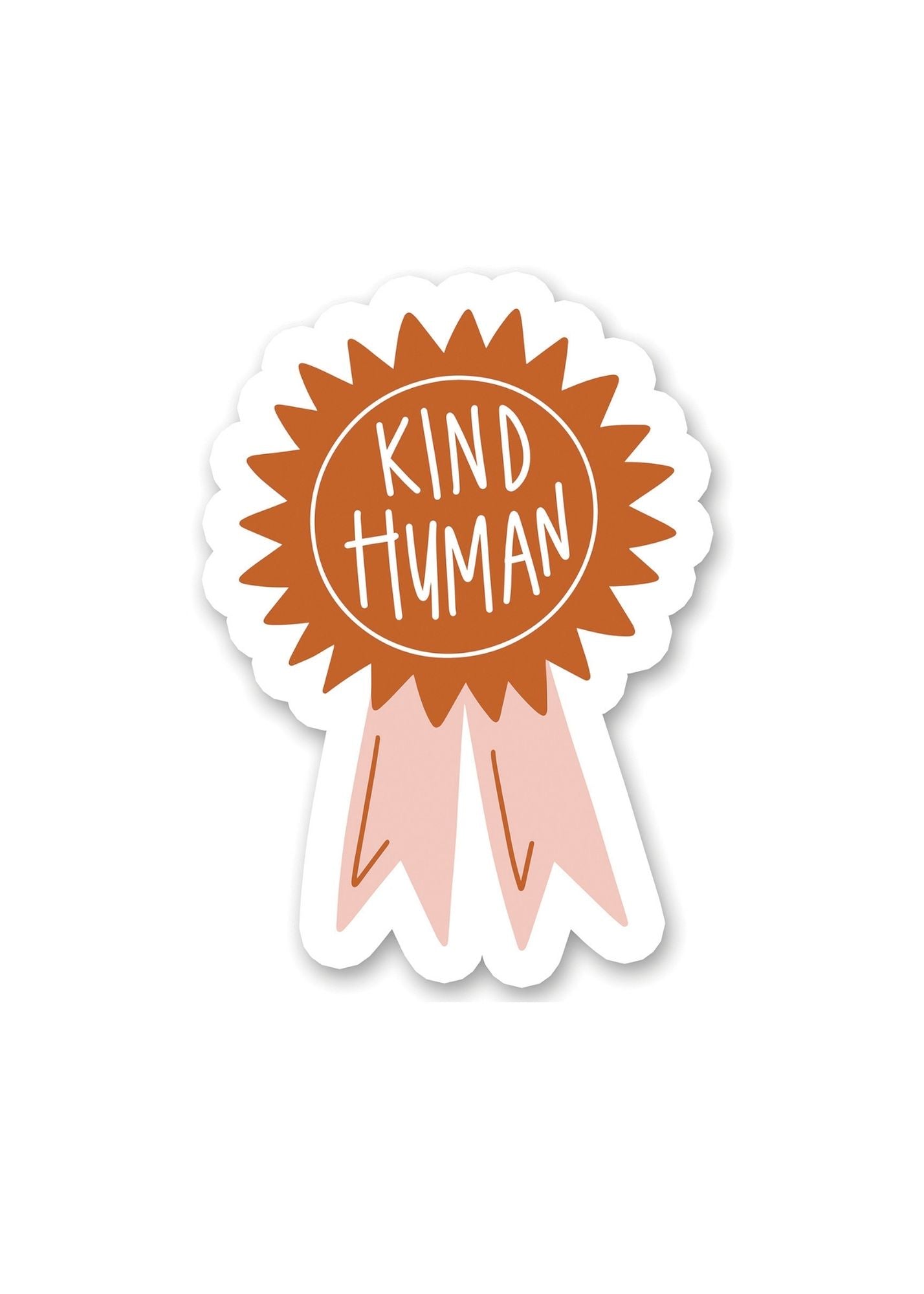 Kind Human Sticker FF Home + Lifestyle