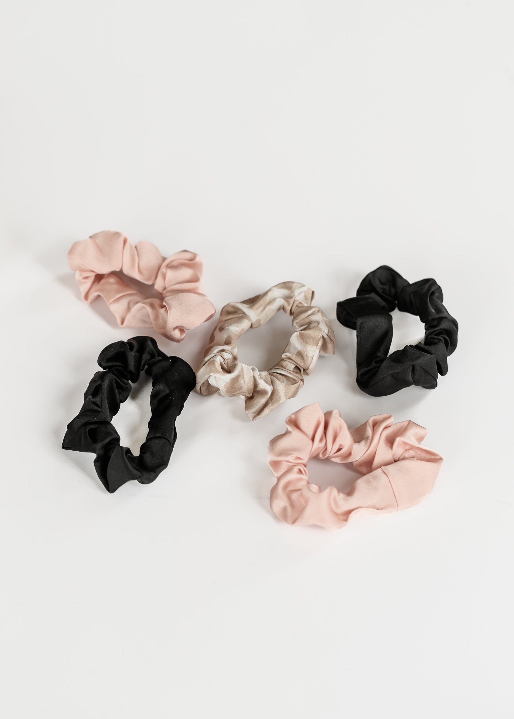 Kitsch™ Assorted Satin Sleep Scrunchies Set Accessories