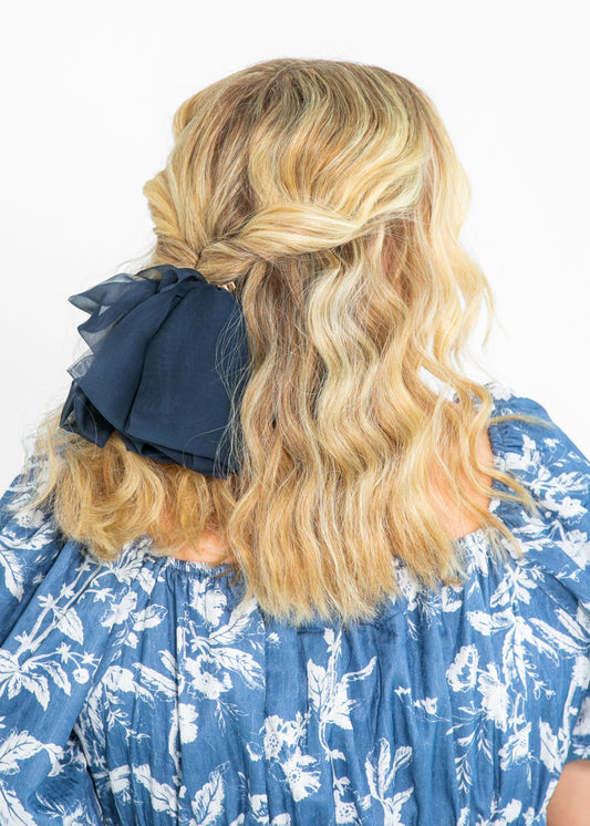 KITSCH™ Chiffon Bow Hair Clip Accessories