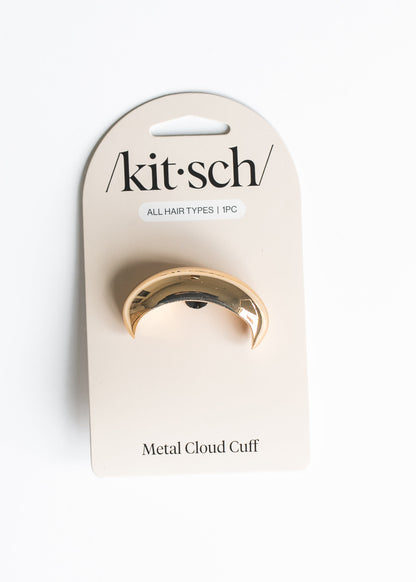 Kitsch™ Gold Metal Cloud Cuff Accessories Medium