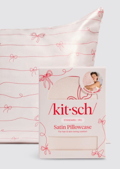 Kitsch™ Holiday Satin Standard Pillowcase FF Home + Lifestyle