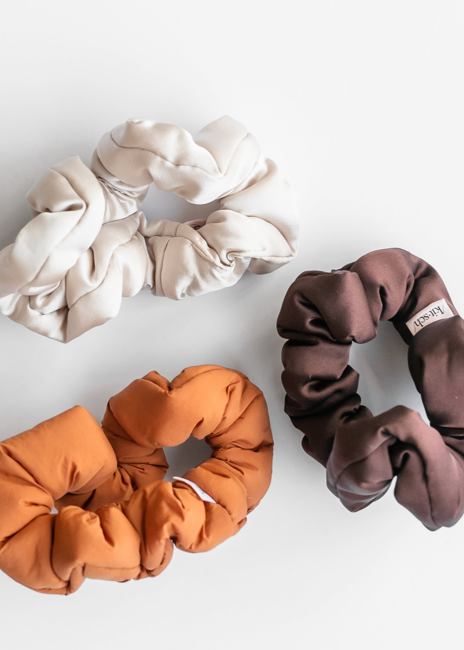 Kitsch™ Recycled Fabric Cloud Scrunchies 3pc Accessories