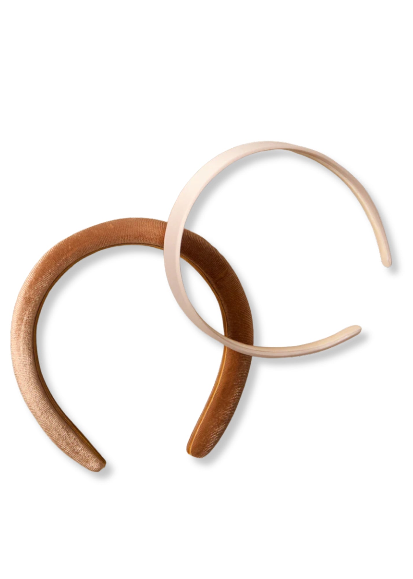 Kitsch™ Recycled Fabric Satin & Velvet Headbands 2 pc Accessory