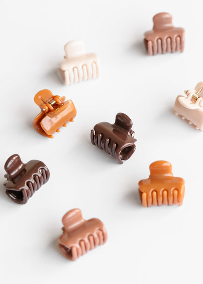 KITSCH™ Recycled Plastic Mini Cloud Clips 8pc Set Accessories