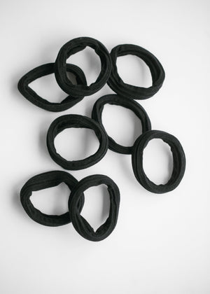 KITSCH™ Recycled Seamless Hair Elastics 8pc Set