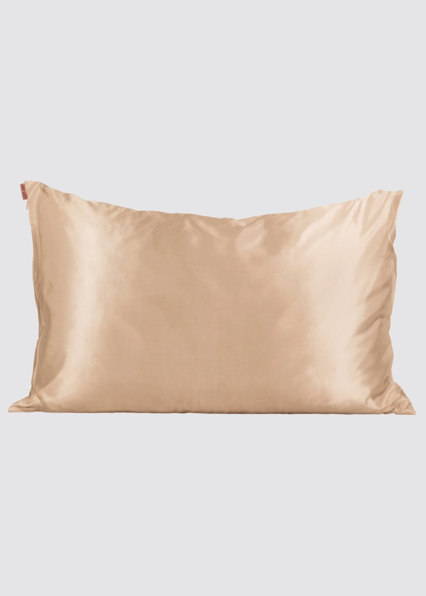 Kitsch™ Satin Standard Size Pillowcase FF Home + Lifestyle Champagne