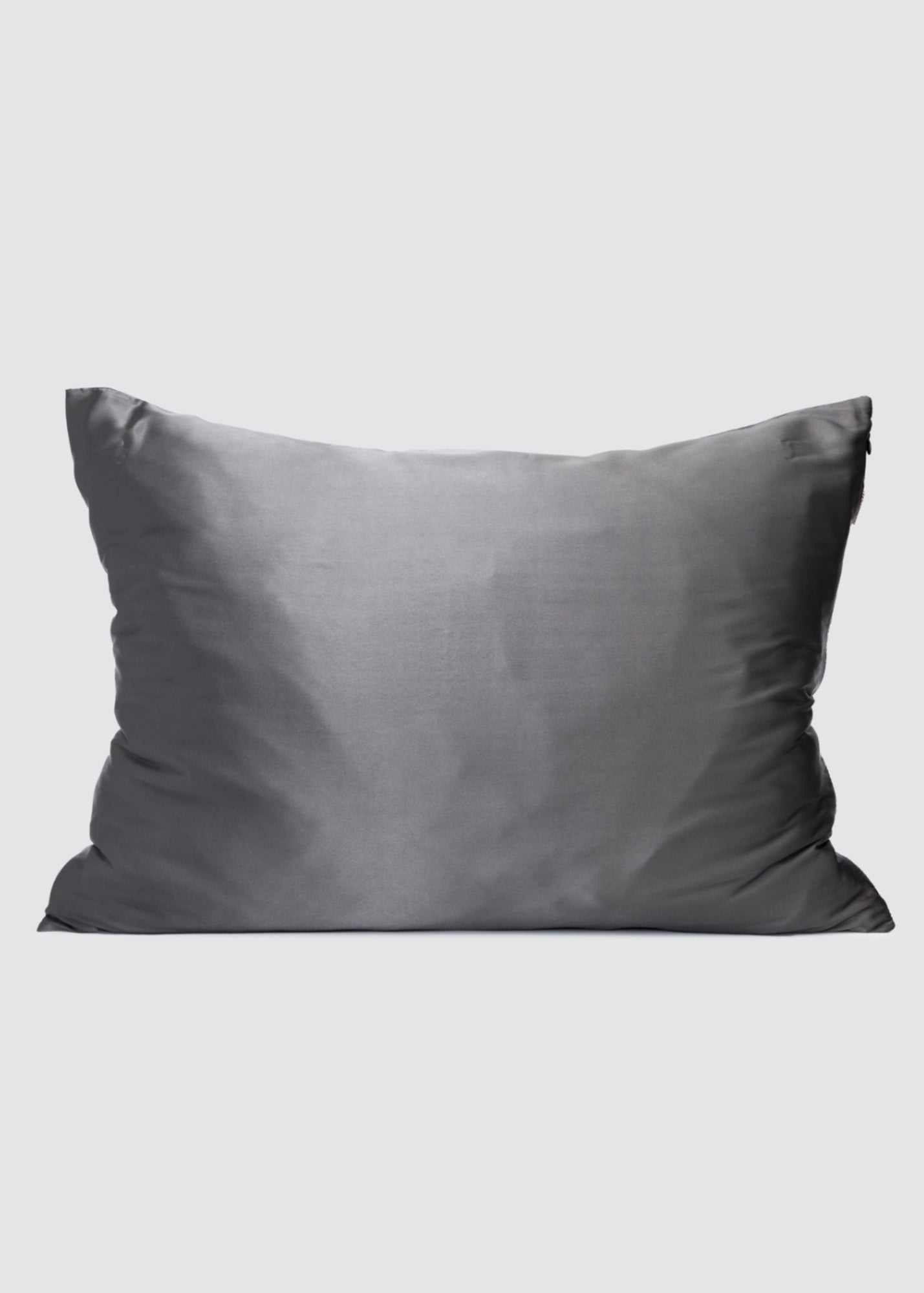 Kitsch™ Satin Standard Size Pillowcase FF Home + Lifestyle Charcoal