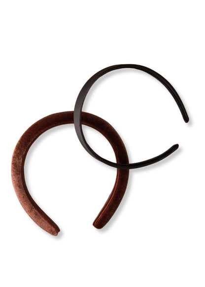 Kitsch™ Satin & Velvet Headband 2 pc Accessory