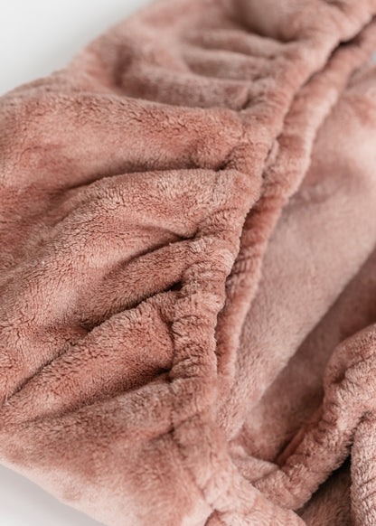 Kitsch™ Terracotta Plush Microfiber Hair Towel FF Home + Lifestyle