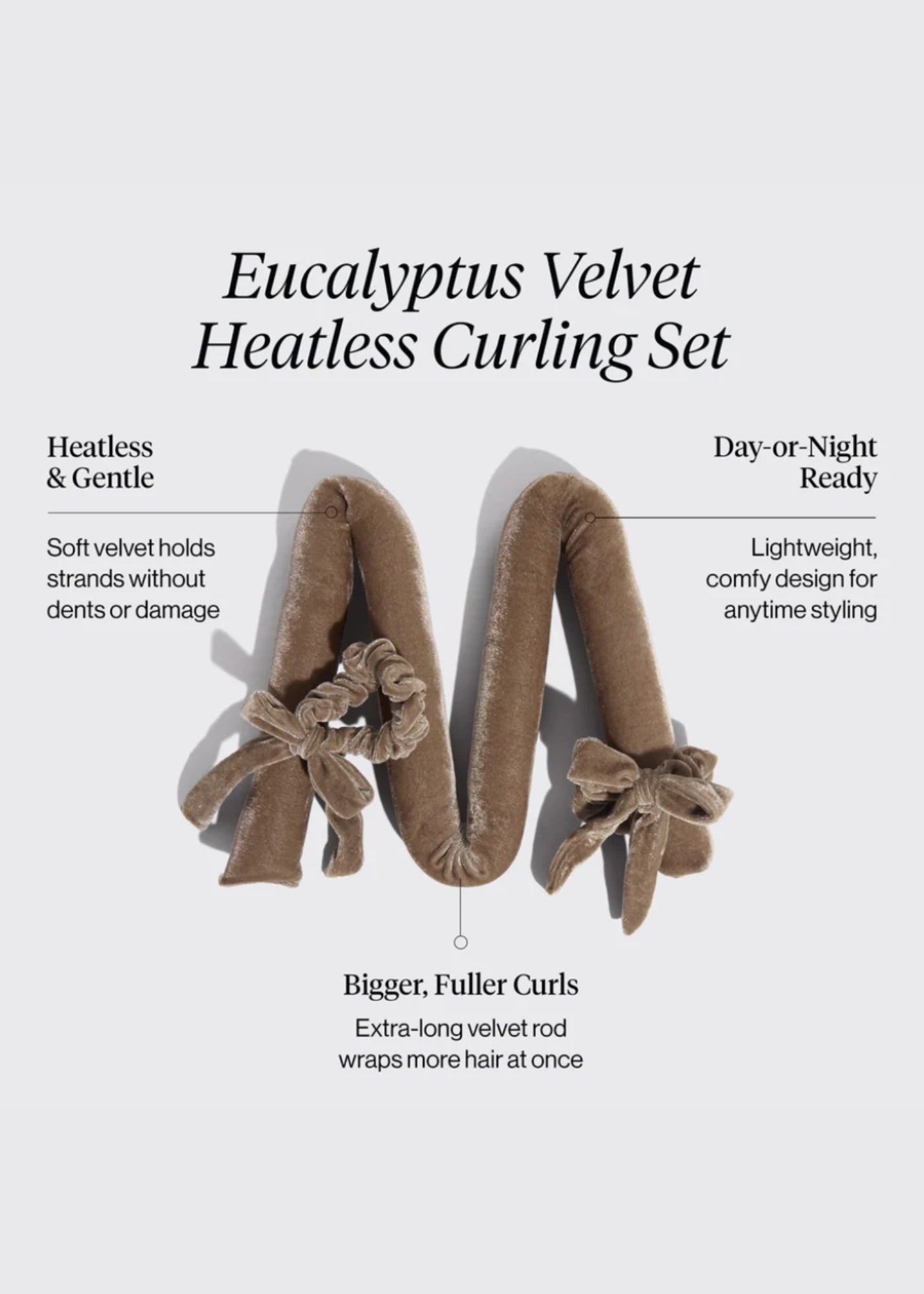 Kitsch™ Velvet XL Heatless Curling Set Accessory
