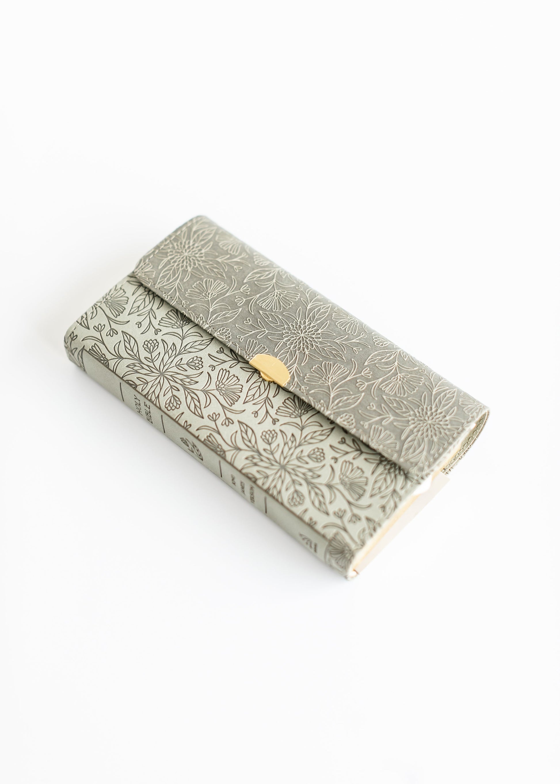 KJV Compact Bible Olive Petals Gifts
