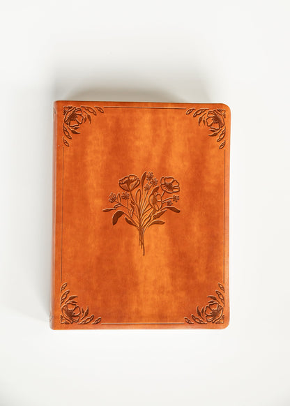 KJV Large Print Notetaking Bible Vienna Theme Gifts Brown