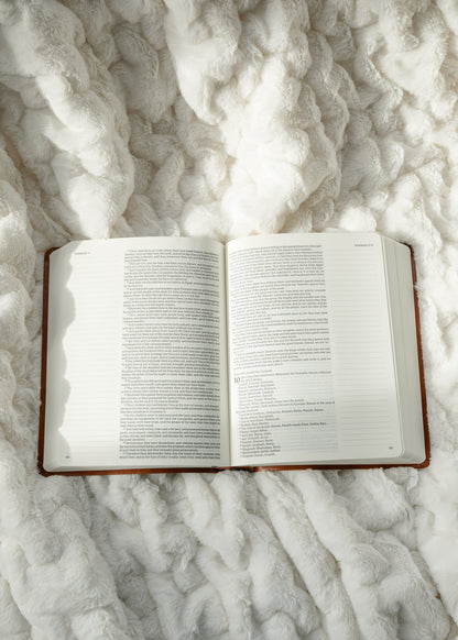 KJV Large Print Notetaking Bible Vienna Theme Gifts Brown