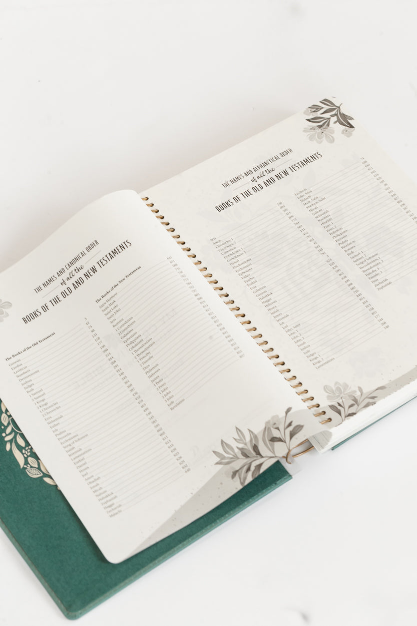 KJV Teal Linen My Creative Bible Gifts