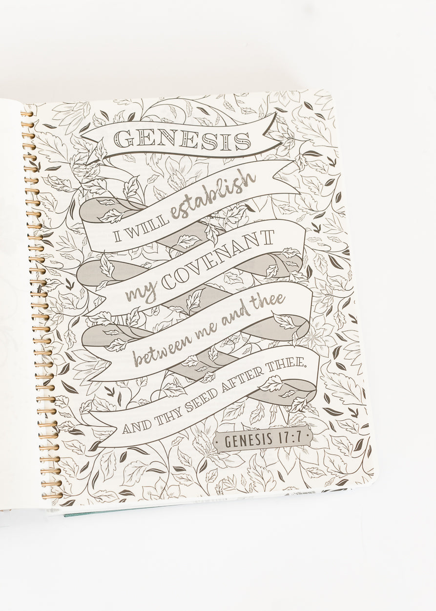 KJV Teal Linen My Creative Bible Gifts