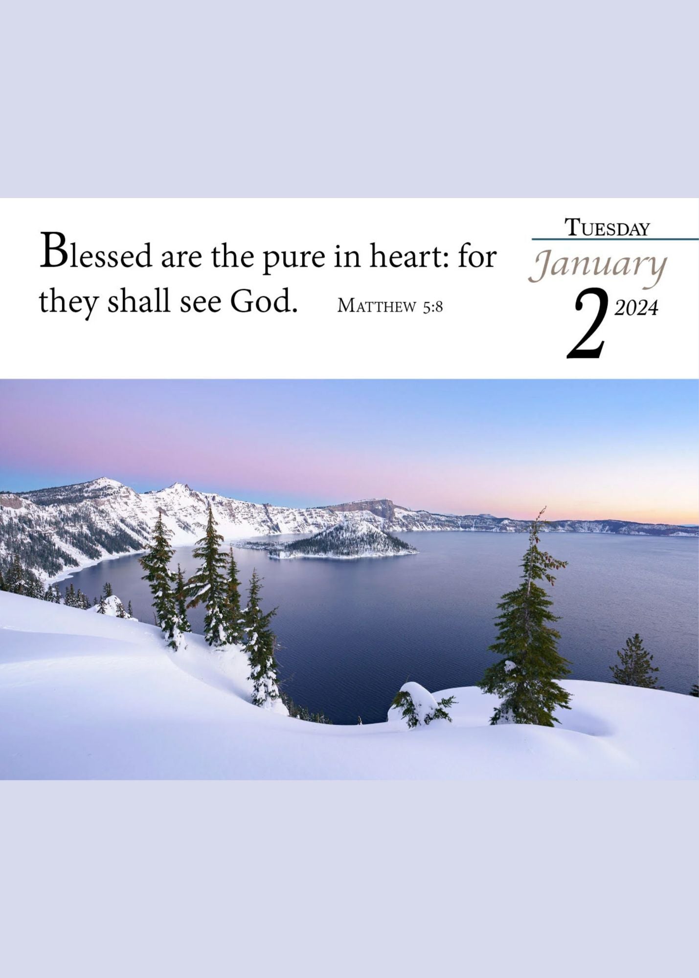 KJV Verse of the Day Calendar 2024 Gifts