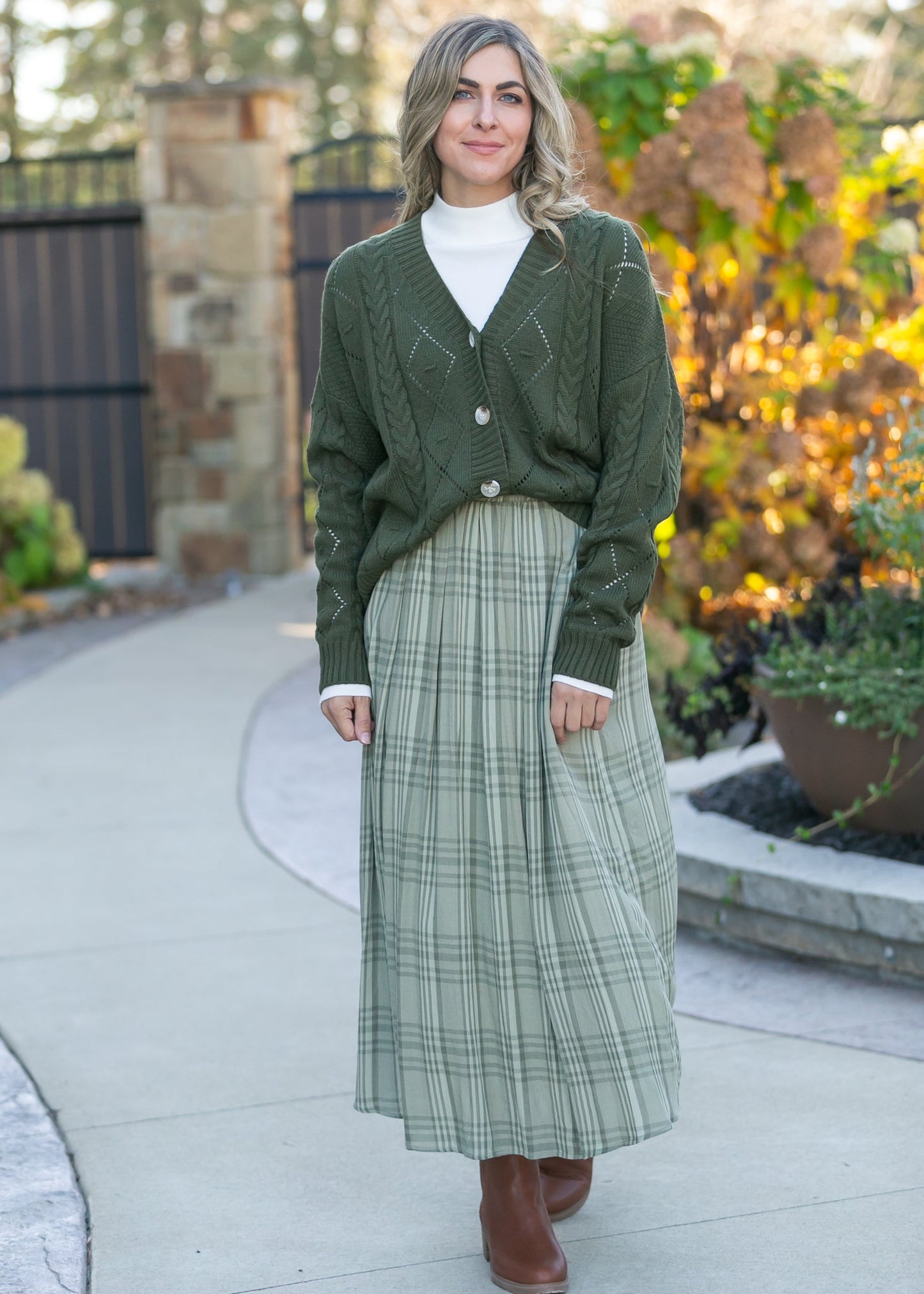 Knit Button Up Cardigan FF Layering Essentials