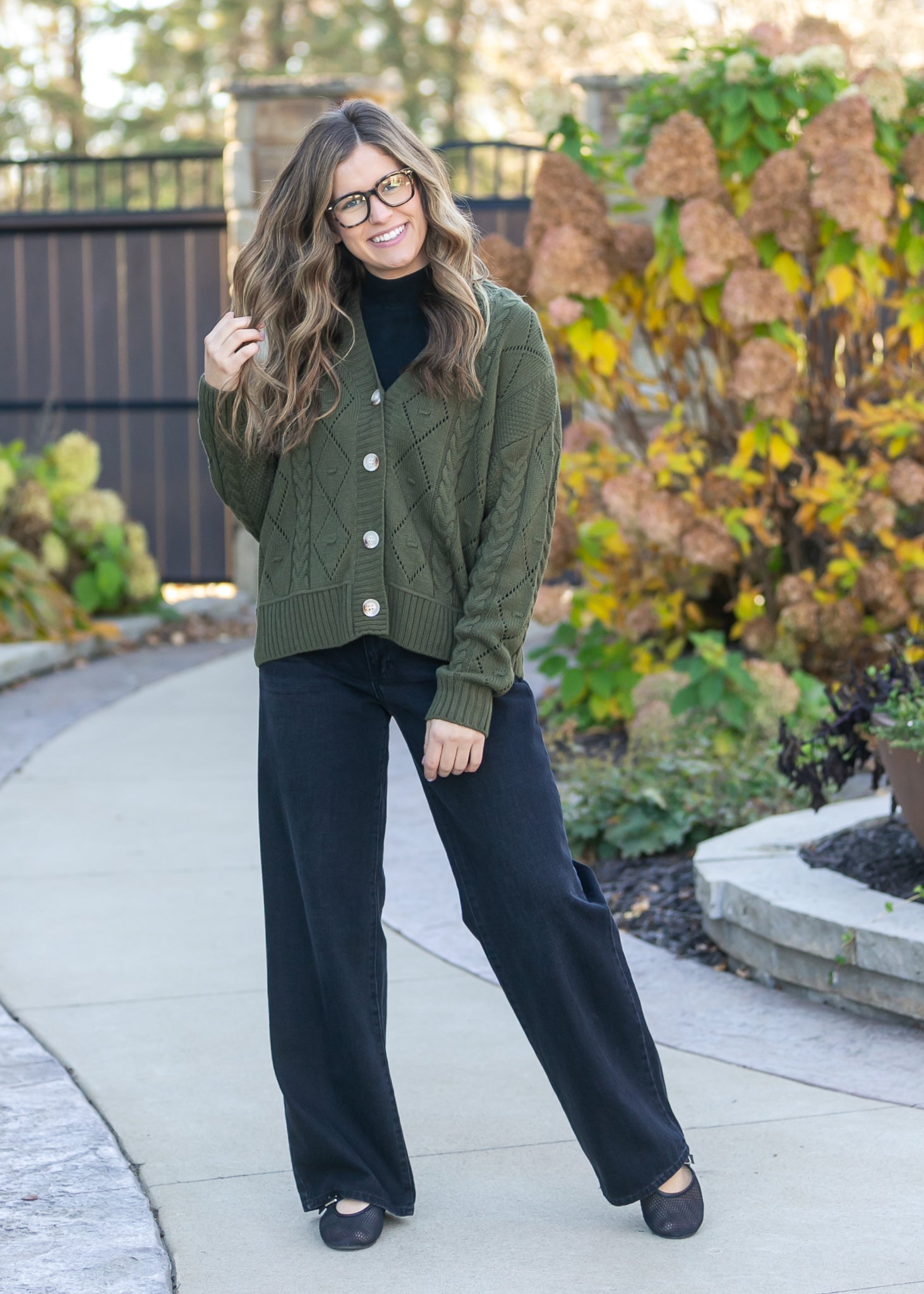 Knit Button Up Cardigan FF Layering Essentials