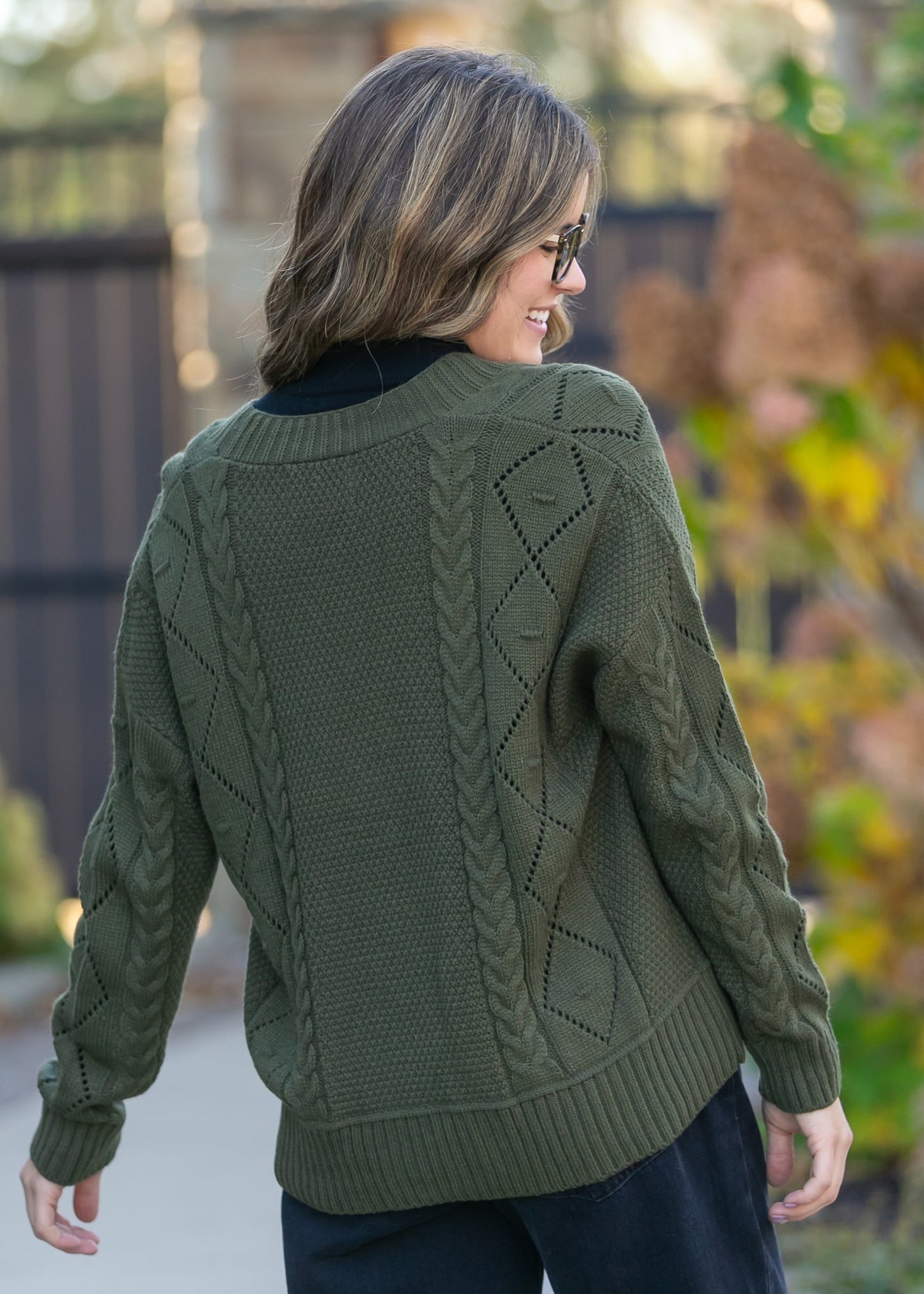 Knit Button Up Cardigan FF Layering Essentials