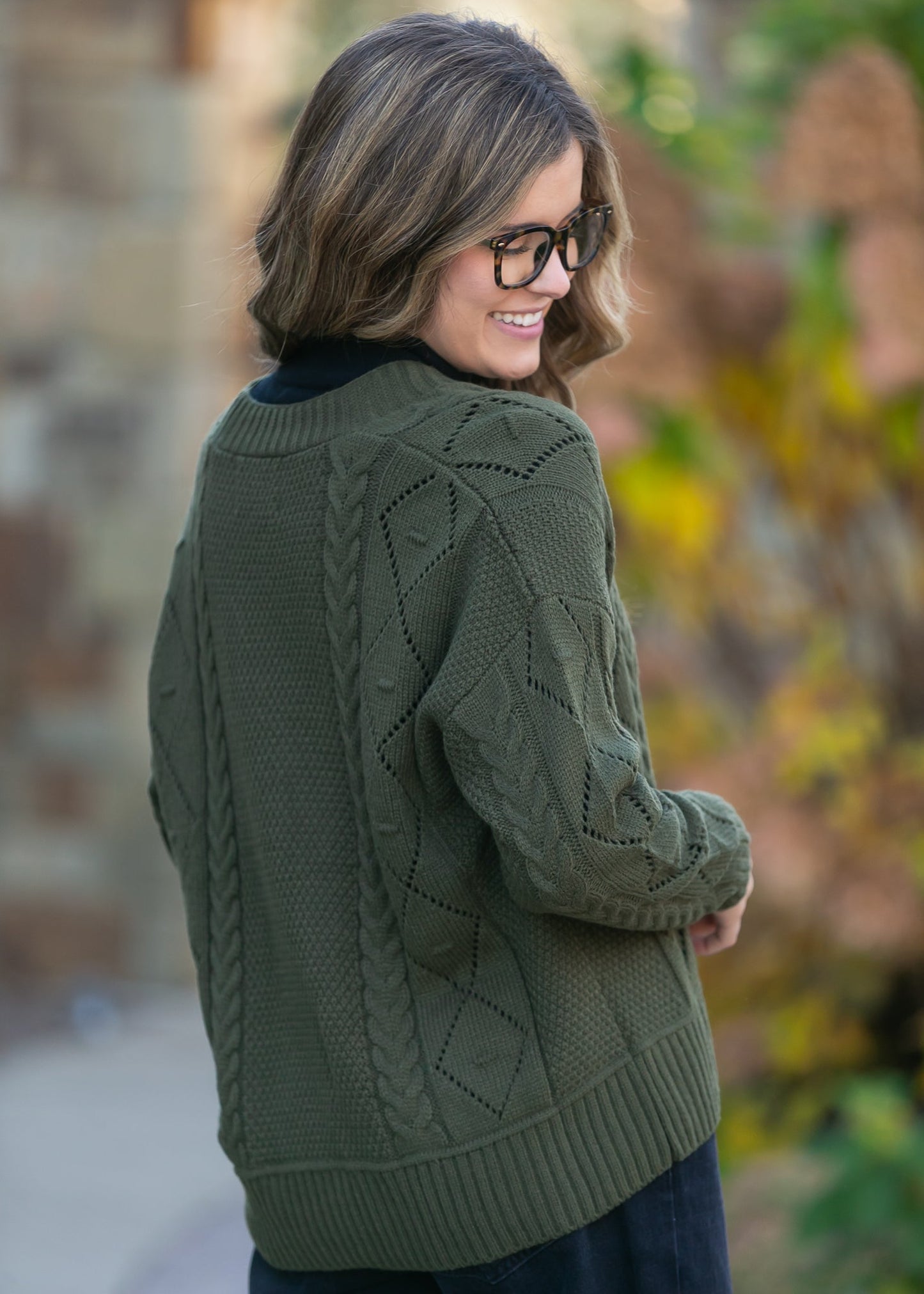 Knit Button Up Cardigan FF Layering Essentials