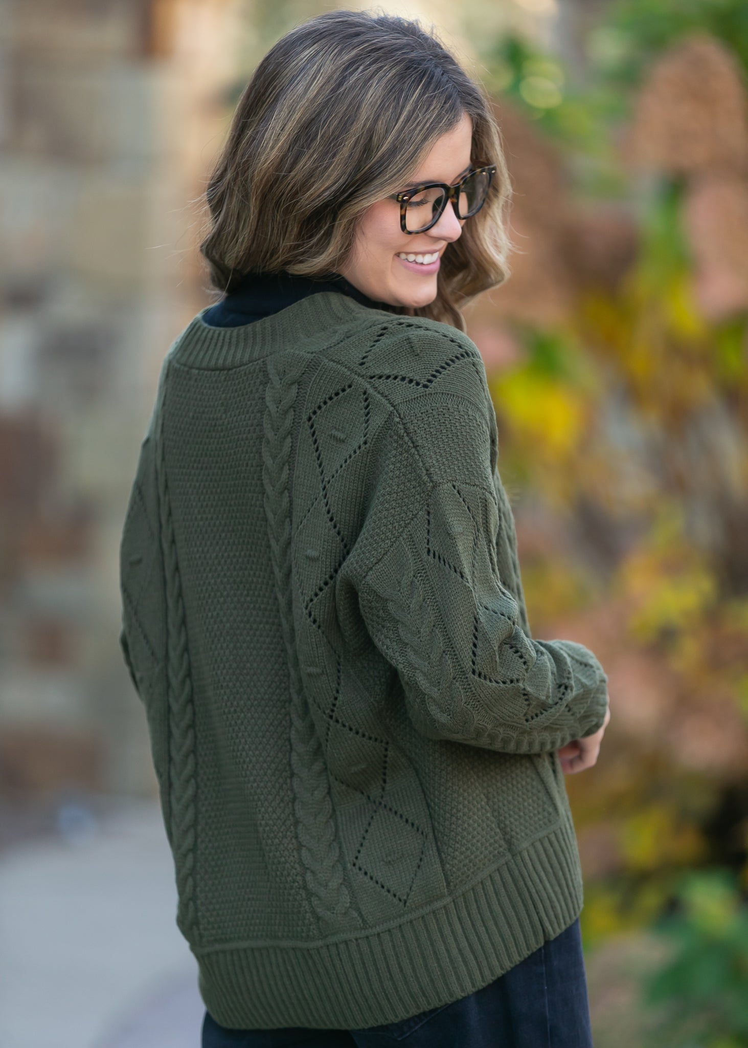 Knit Button Up Cardigan FF Layering Essentials