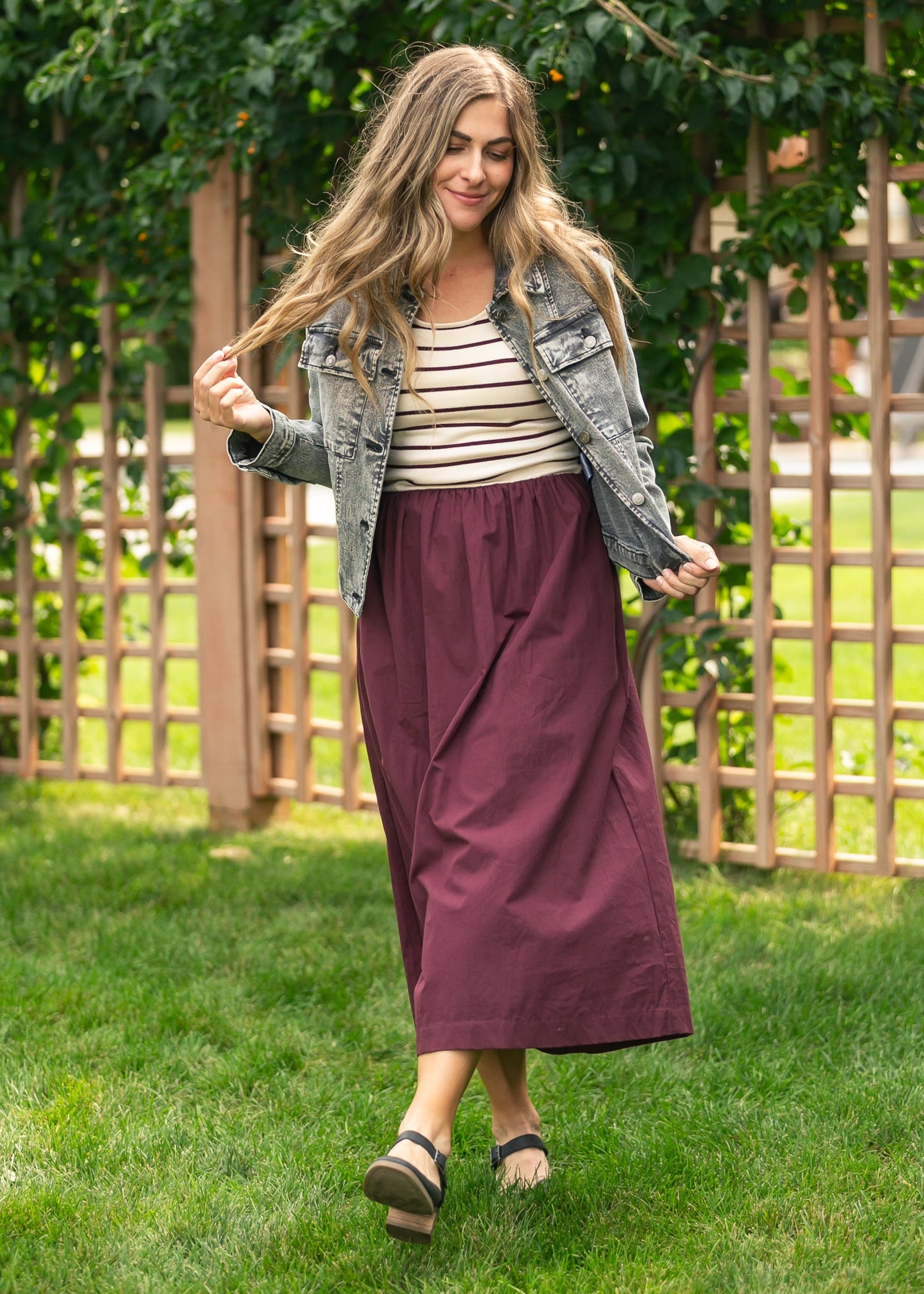 Knit Top Sleeveless Mix Dress FF Dresses