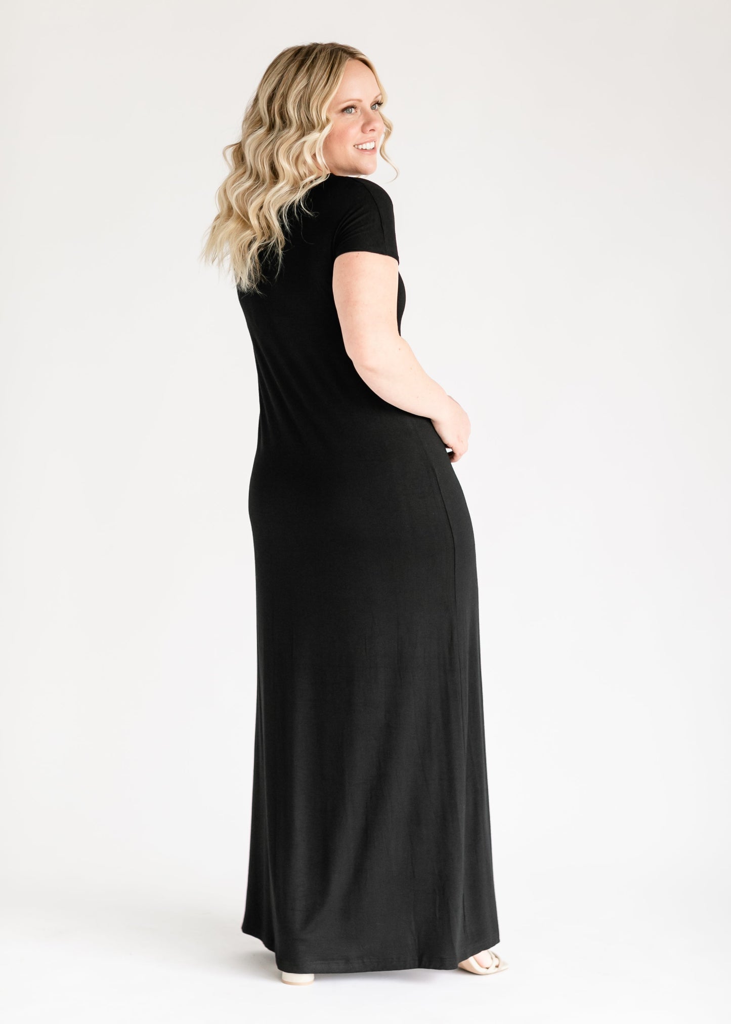 Knotted Jersey Maxi Dress FF Dresses