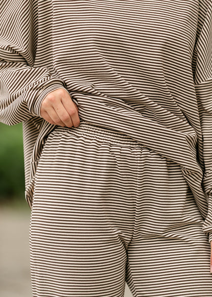 Know The Game Striped Sweats FF Skirts