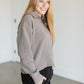 Kristine Ribbed Half Zip Top FF Tops