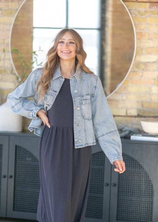 Kut From the Kloth® Bailey Button Front Jacket FF Layering Essentials