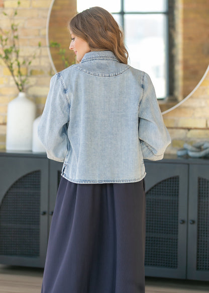 Kut From the Kloth® Bailey Button Front Jacket FF Layering Essentials