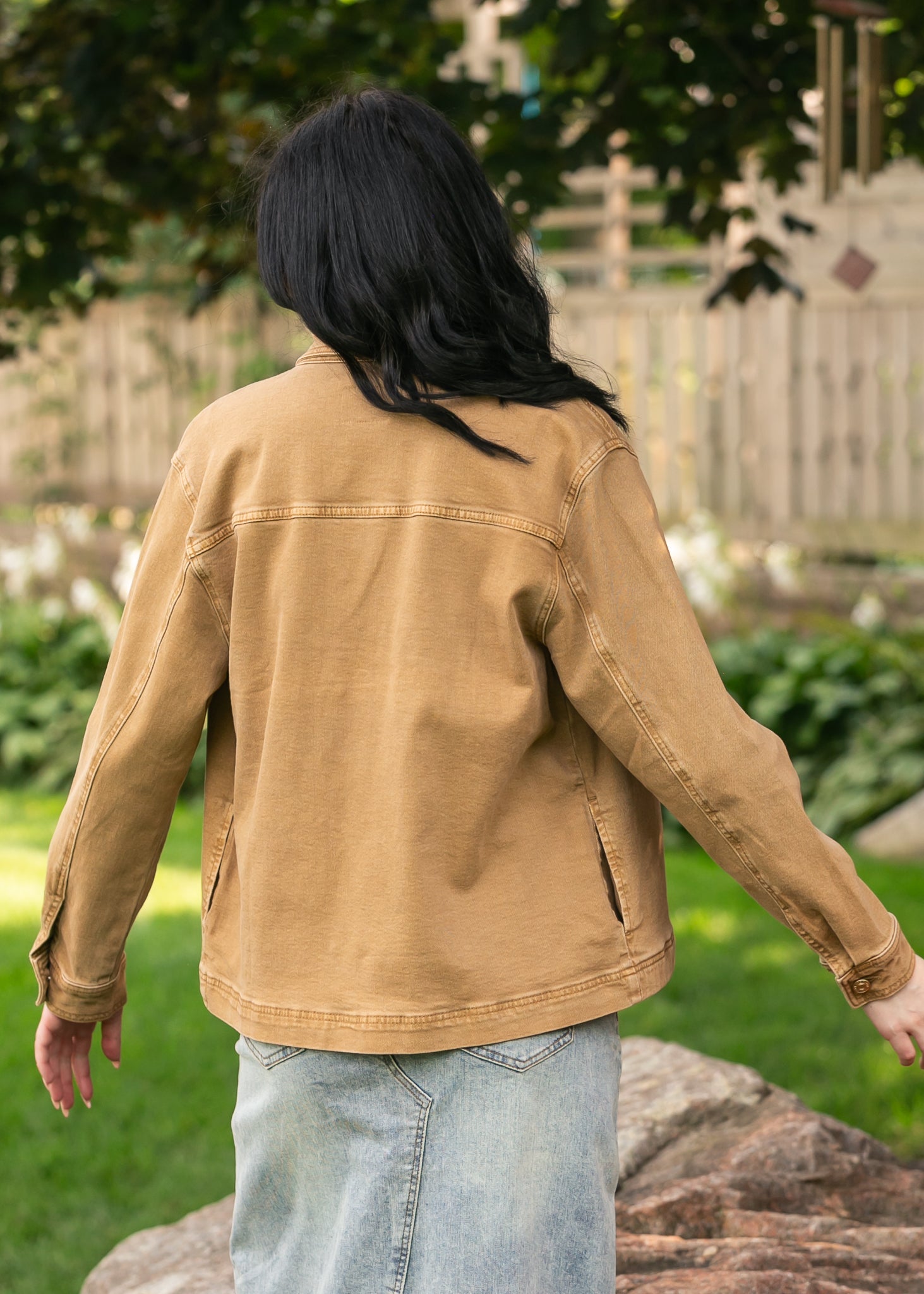 Kut From the Kloth® Barb Carmel Jacket FF Layering Essentials