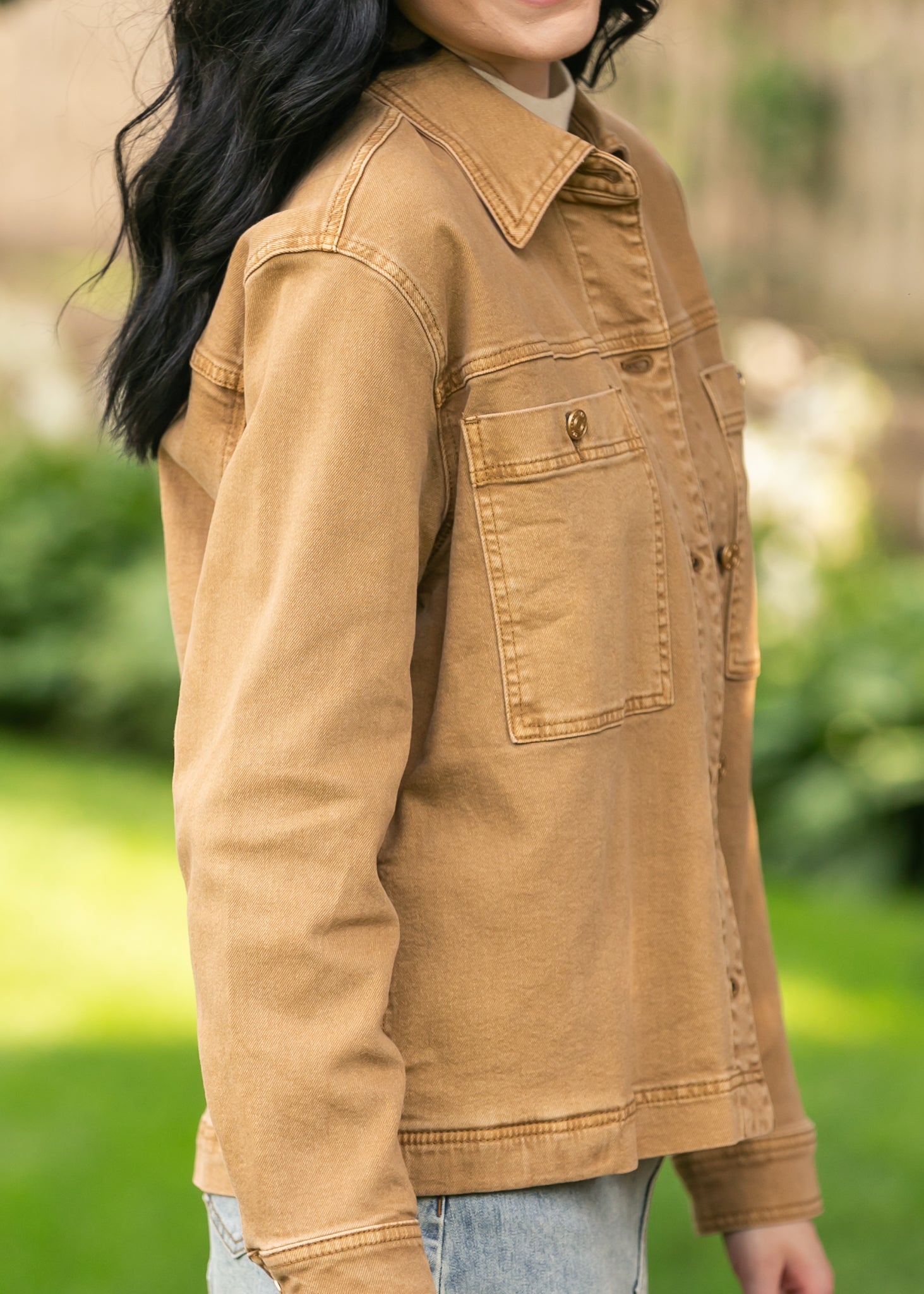 Kut From the Kloth® Barb Carmel Jacket FF Layering Essentials